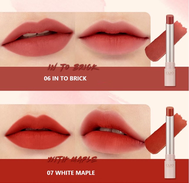 Son Clio melting matte và dewy lip | BigBuy360 - bigbuy360.vn