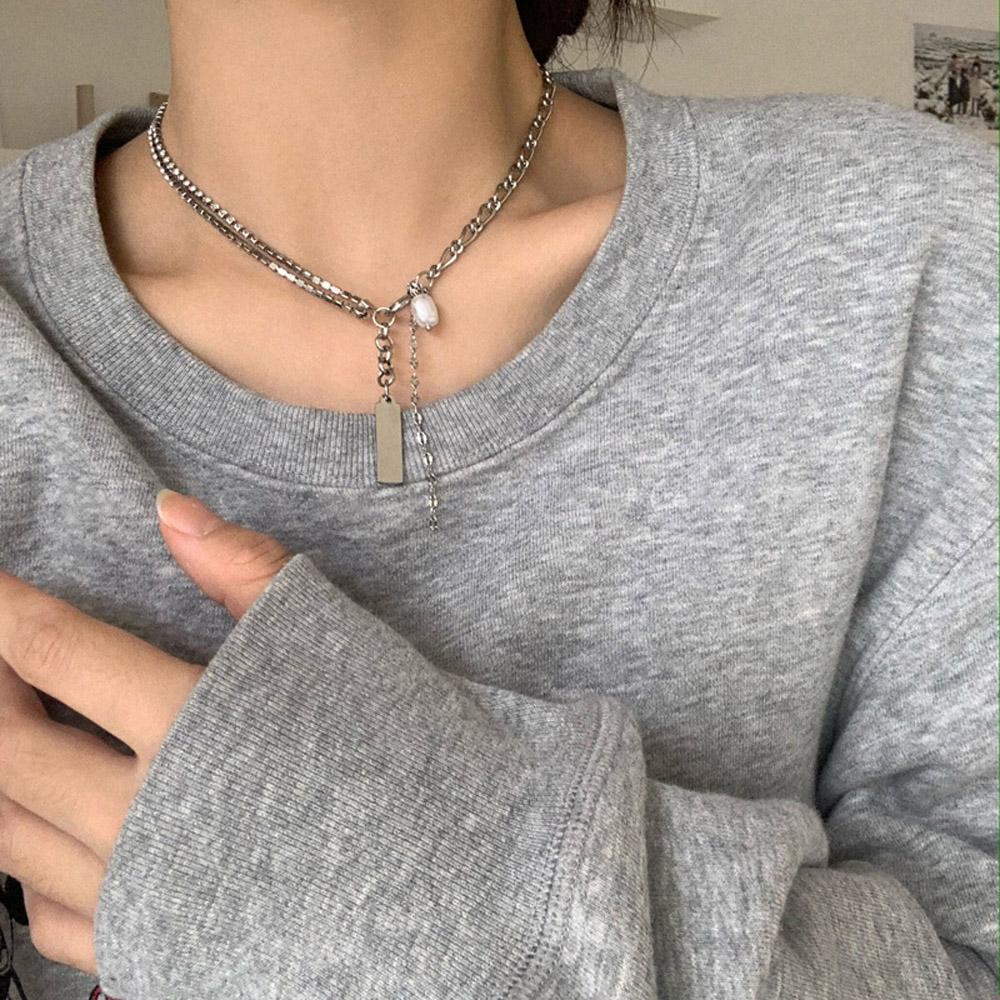 Vòng Cổ Choker Kim Loại Thời Trang Cho Nam Nữ