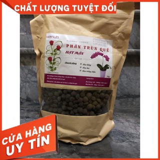 Phân Trùn Quế Hạt Mận Vernuts cho hoa lan và hoa hồng .