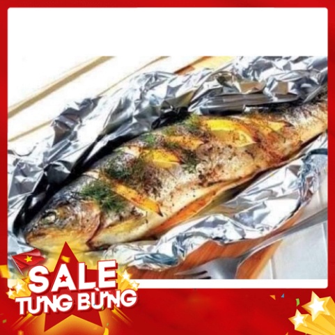 Giấy bạc bọc nướng đồ ăn Aluminium foil tiện lợi AM