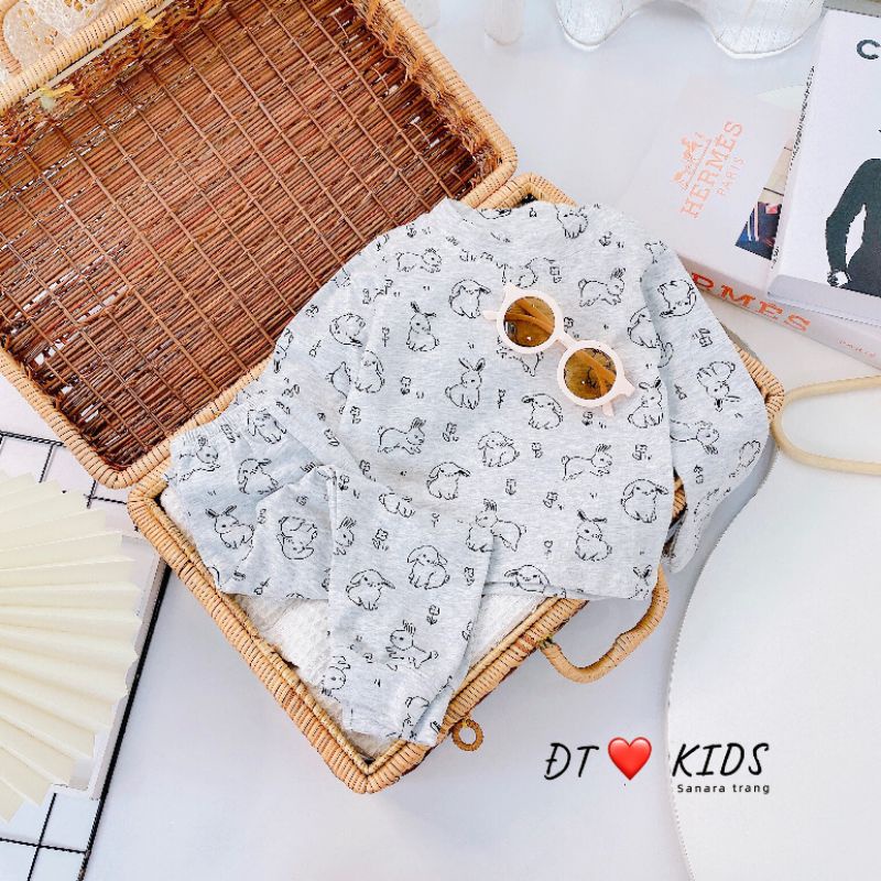MỚI | BỘ COTTON HÌNH QUẢNG CHÂU CHẤT SIÊU MỊN XỊN | HÀNG CAO CẤP CHO BÉ YÊU 7-17KG | VIDEO THẬT| SHOP BEECOW