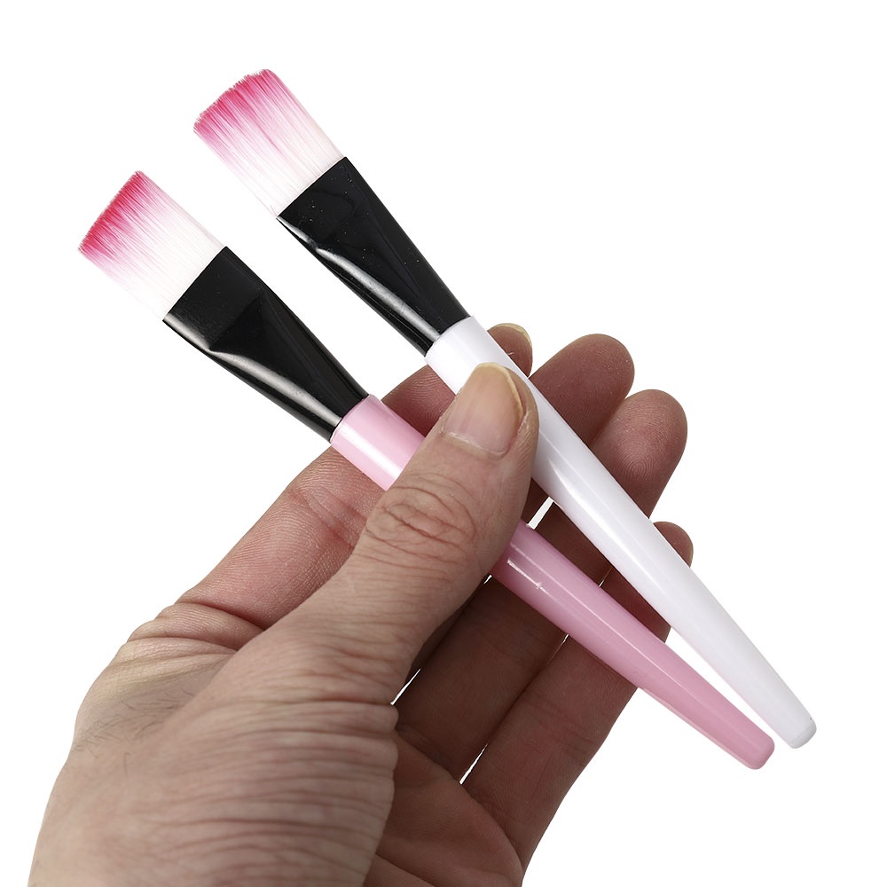 [Hàng mới về] Cọ trang điểm tay cầm bằng nhựa thiết kế nhỏ gọn tiện dụng