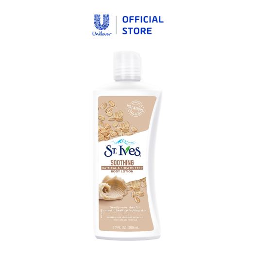 Sữa dưỡng thể St.Ives Yến Mạch và Bơ/ Vitamin E và Bơ/ Collagen 200ml