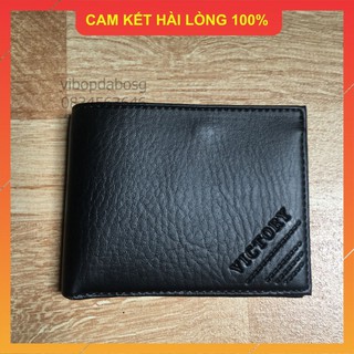 DA BÒ 100% - HÀNG CAO CẤP VÍ NAM NGANG DA SÍT VICTORY
