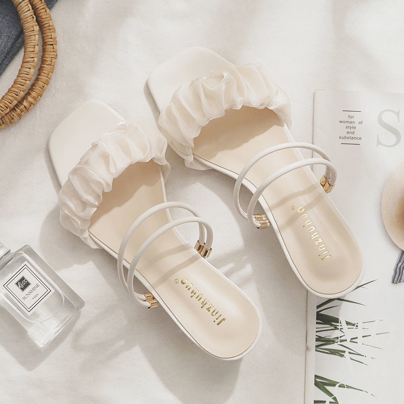 Dép Sandal Đế Dày Mềm Mại Thời Trang Dành Cho Nữ
