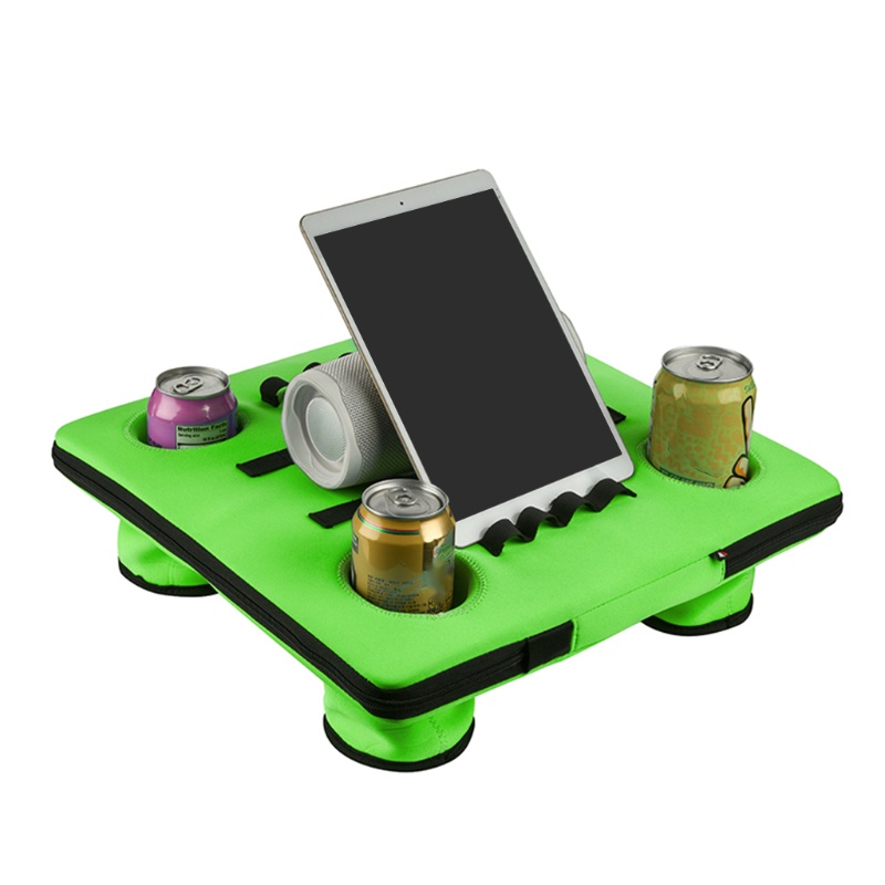 Wu Giá Đỡ Cốc Uống Nước Bơm Hơi Bằng Cao Su Tổng Hợp Màu Xanh Dương Xanh Lá