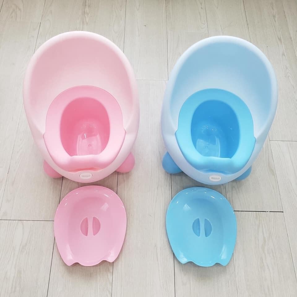 Bô cho bé Kiu Kiu Beiliya phù hợp với trẻ em 6 tháng đến 5 tuổi chống trơn trượt có chỗ dựa và khay màu patel Hàn Quốc