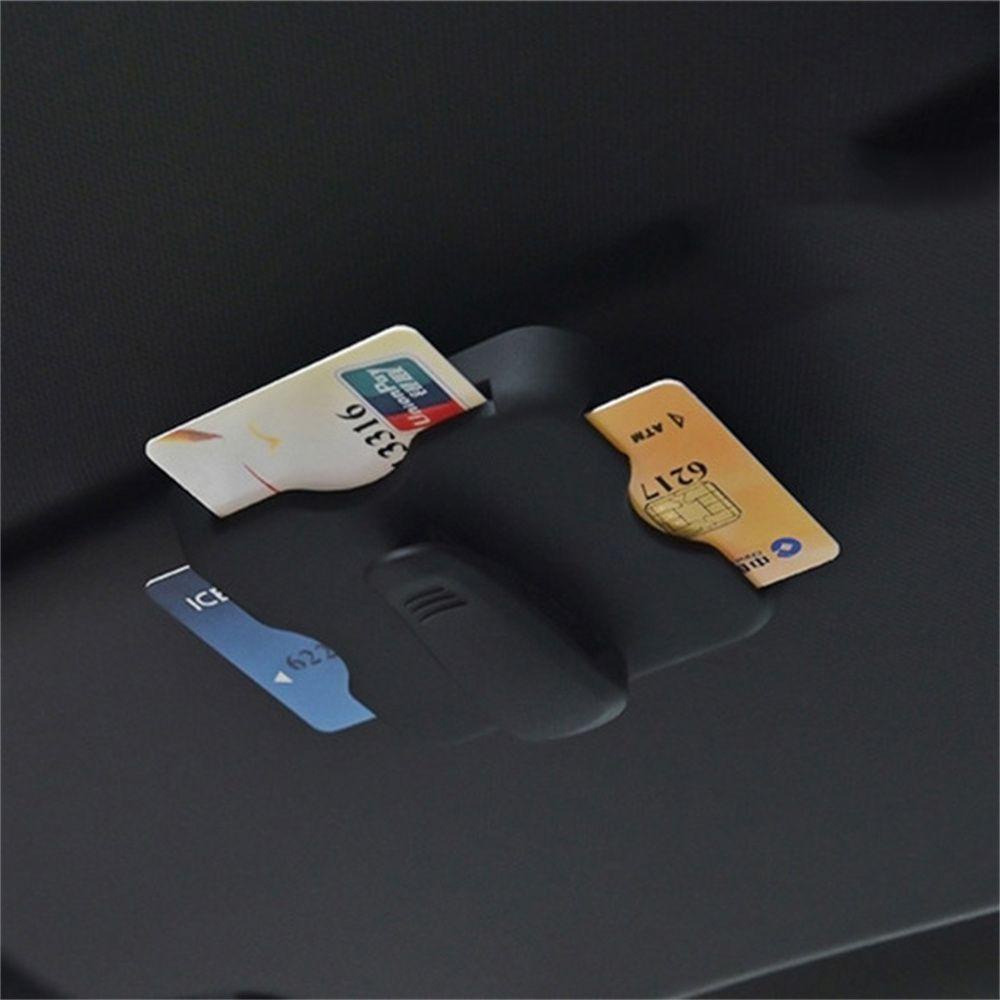 Kẹp Giữ Thẻ Tốc Độ Cao Gắn Tấm Chắn Nắng Xe Hơi Tiện Dụng Giá Đỡ