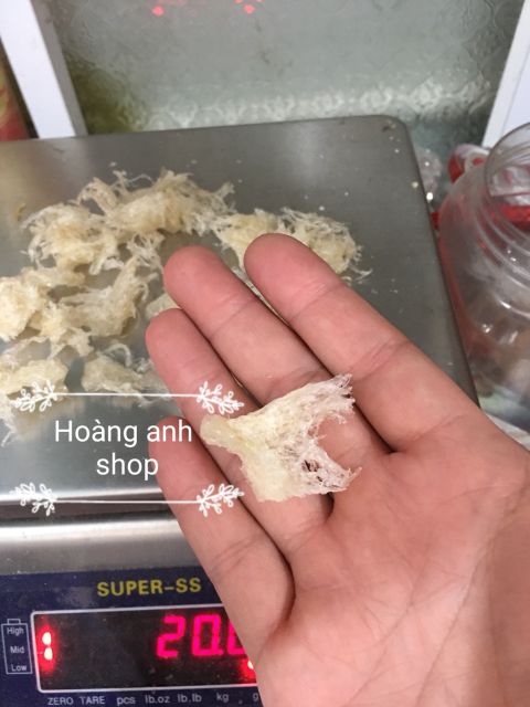 Yến sào nha trang.10g yến chân làm sạch + 🎁