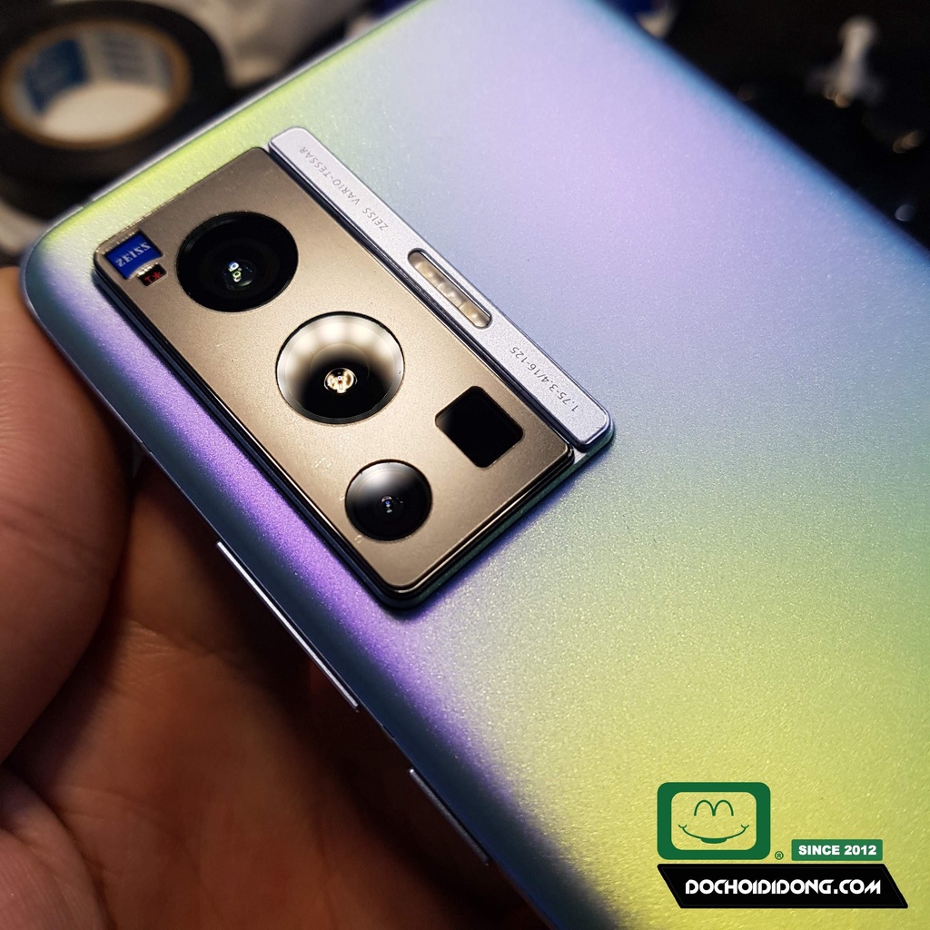 Combo 2 miếng dán cường lực camera Vivo X70 Pro nguyên liệu nhựa nano cao cấp