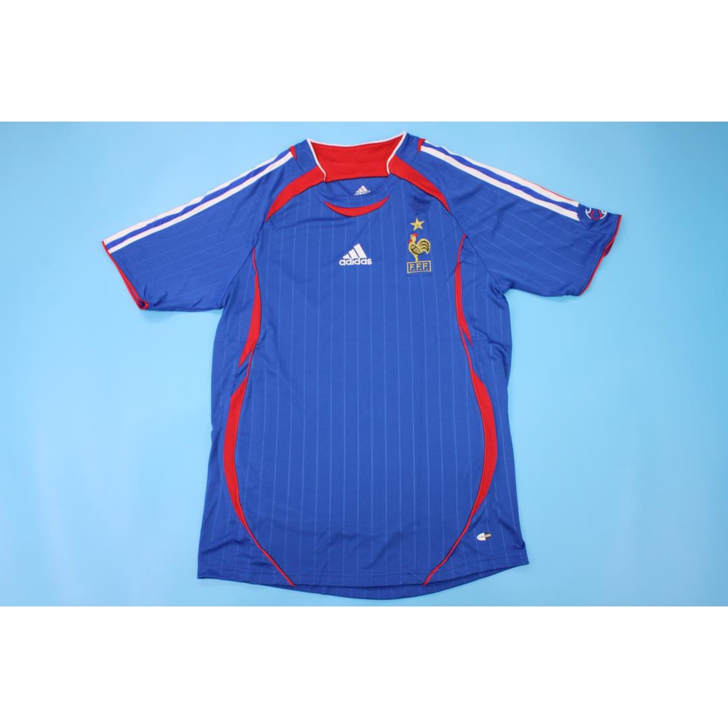 Áo Bóng Đá Đội Tuyển Pháp 2006 Phong Cách Retro