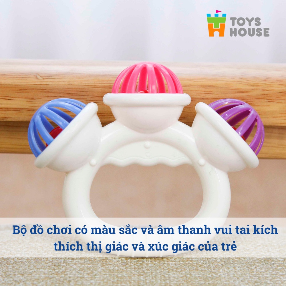 Túi đồ chơi xúc xắc 10 món Toyshouse 776-16