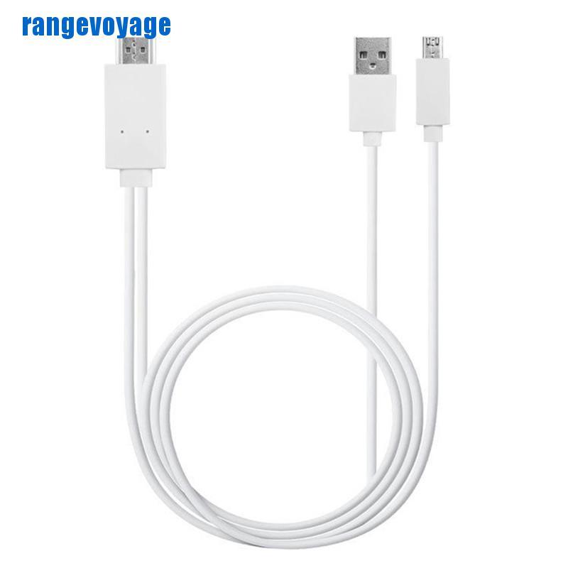 Dây Cáp Chuyển Đổi Micro Usb Sang Hdmi 1080p Hd Tv Dành Cho Android