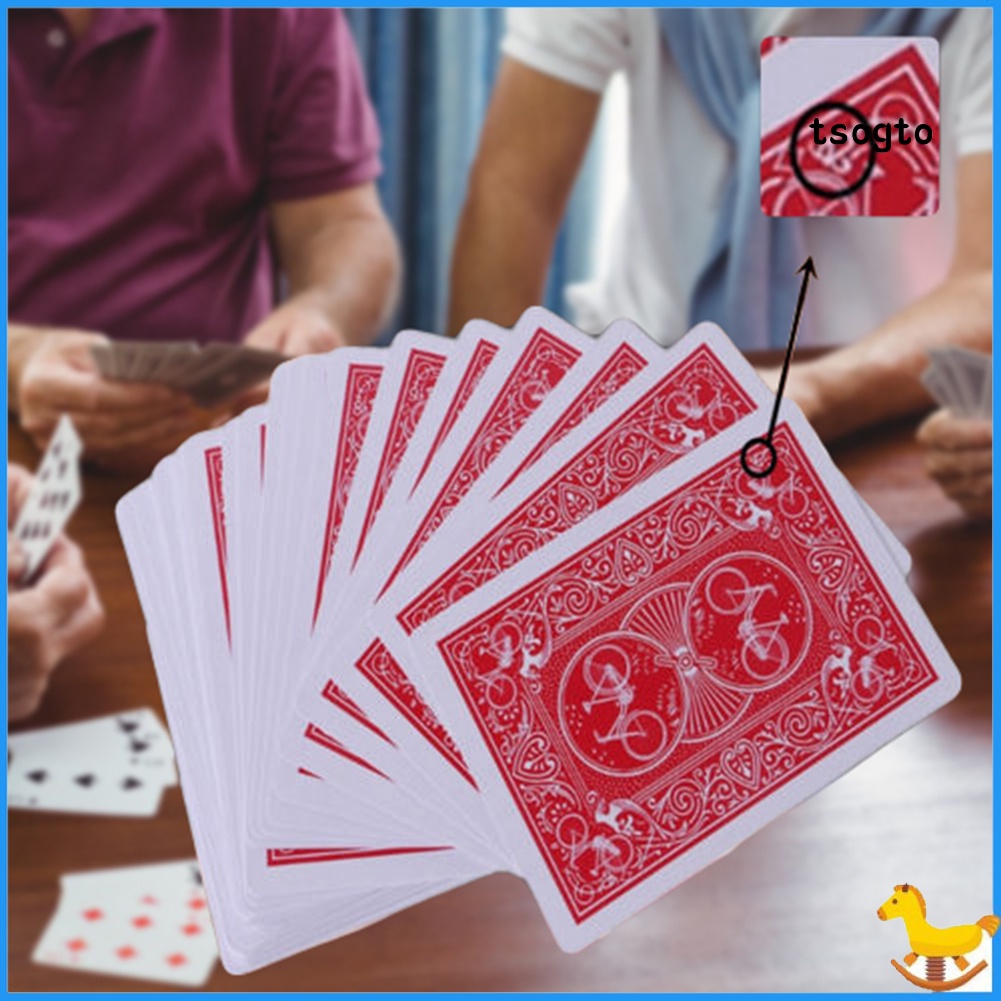 Đạo cụ làm ảo thuật lá bài poker có thể nhìn thấy xuyên thấu