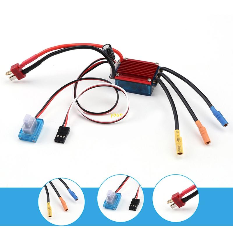 Động cơ không chổi than ESC 2S 3S chuyên dụng cho xe điều khiển từ xa 1/14 1/16
