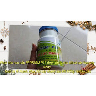 Phân bón Profarm P17 siêu ra rễ cực mạnh lọ 500gram