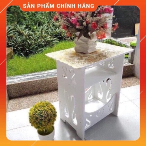 KỆ BÀN VUÔNG THIÊN NGA ĐỂ ĐẦU GIƯỜNG - TÔ ĐIỂM CĂN PHÒNG THÊM SANG TRỌNG LH21