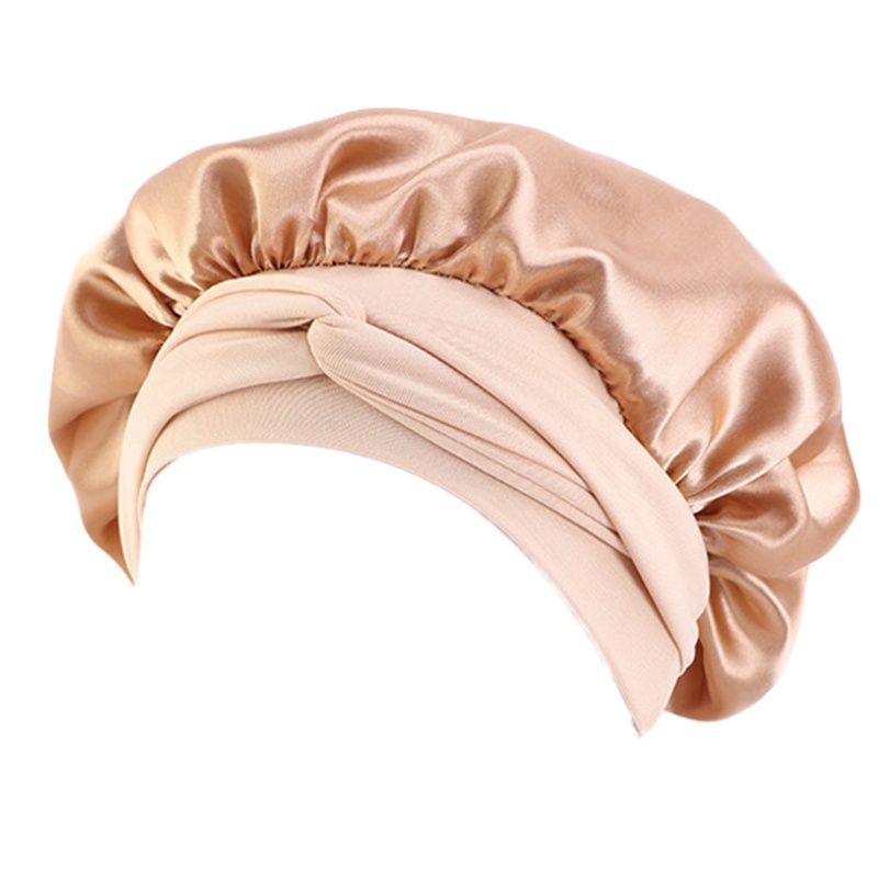 Mũ Trùm Đầu Bằng Lụa Satin Co Giãn Điều Chỉnh Được Cho Nữ