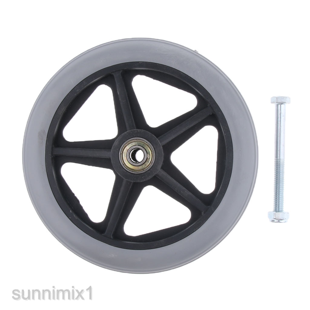 Bánh Xe Cao Su Màu Xám 200mm  Sunnimix1