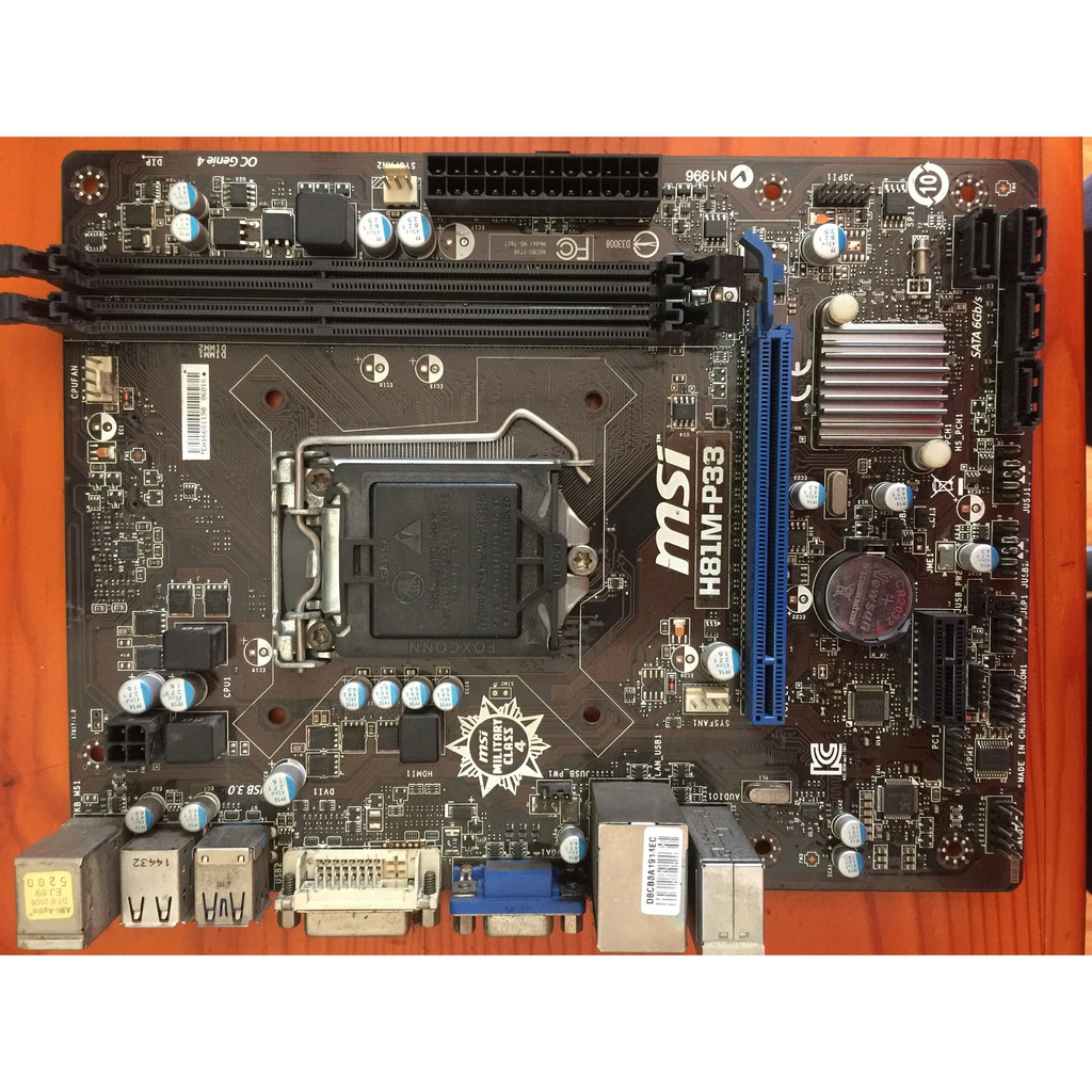 [FREESHIP 99K]_Mainboard MSI H81M-P33