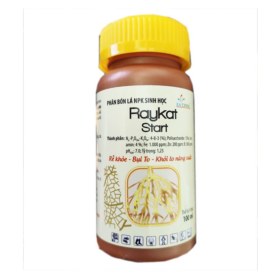 Bộ 4 hủ phân npk siêu tốt cây (4 hủ x100g)