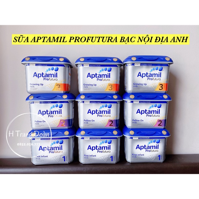 Sữa Aptamil Profutura bạc Anh 800g