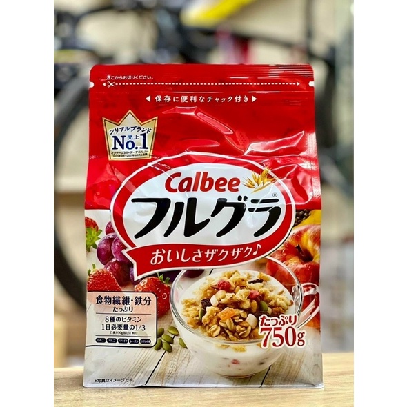 Ngũ cốc Calbee Nhật 750g mẫu mới