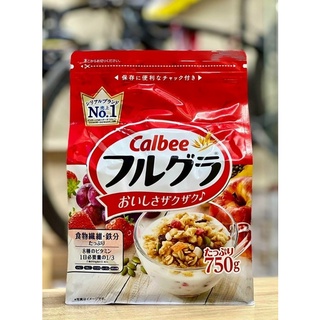 Ngũ cốc Calbee Nhật 750g mẫu mới