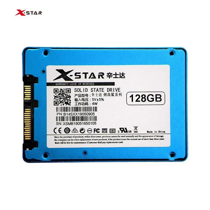 { Giá Hủy Diệt } Ổ SSD Xstar 128GB SATA III chính hãng - Bảo hành 36 Tháng ( lỗi 1 đổi 1)