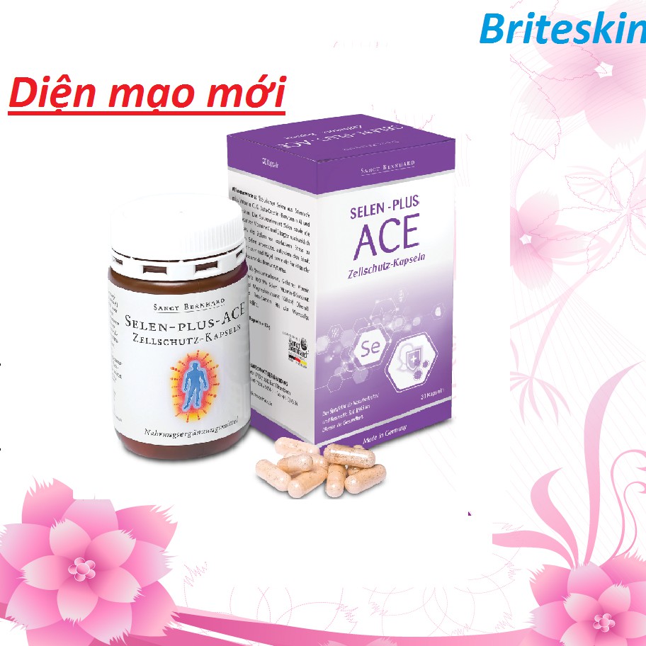 Viên Uống Selen Plus ACE Cân Bằng Nội Tiết Tố, Chống Gốc Tự Do, Chống Oxi Hóa (60 viên)