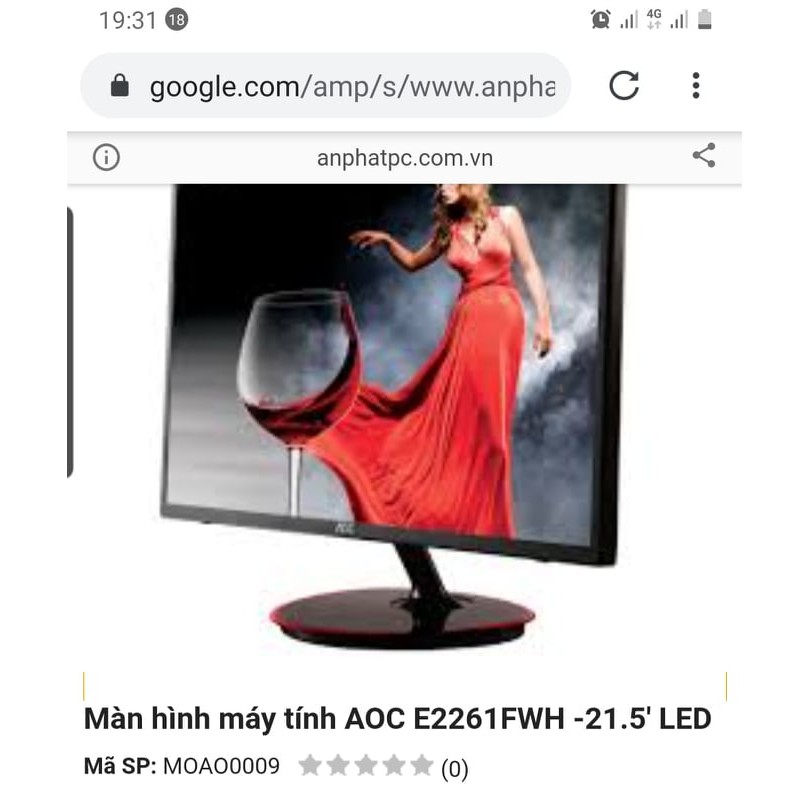 Màn hình máy tính 20, 22, 23, 24, 27, 32 inch hàng thanh lý net còn đẹp