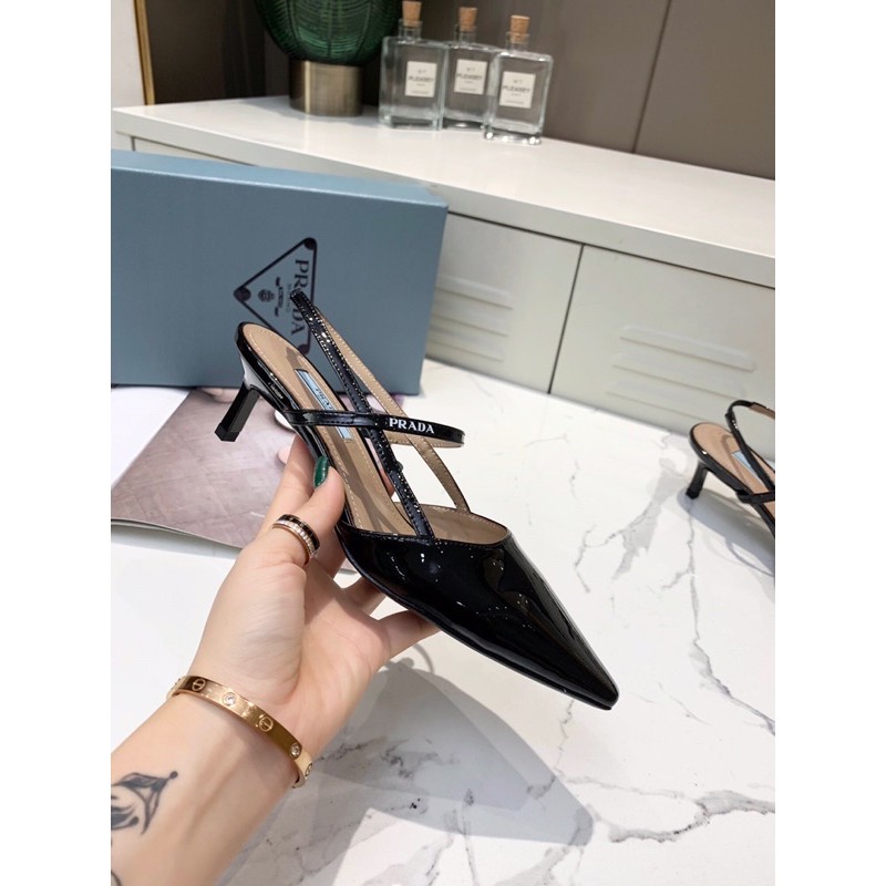 Sandal da thật thời trang cao cấp Prada