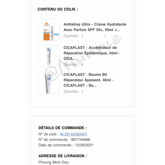 [Bill Pháp] Kem dưỡng phục hồi da La Roche Posay Cicaplast Baume/Gel B5