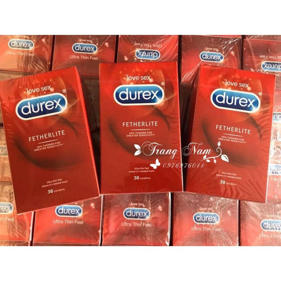 Bao cao su Durex 30 chiếc (Úc)