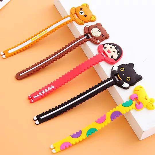 Cuốn Thu Gọn Sạc Cáp Tai Nghe - Phụ Kiện Điện Thoại Cute #6