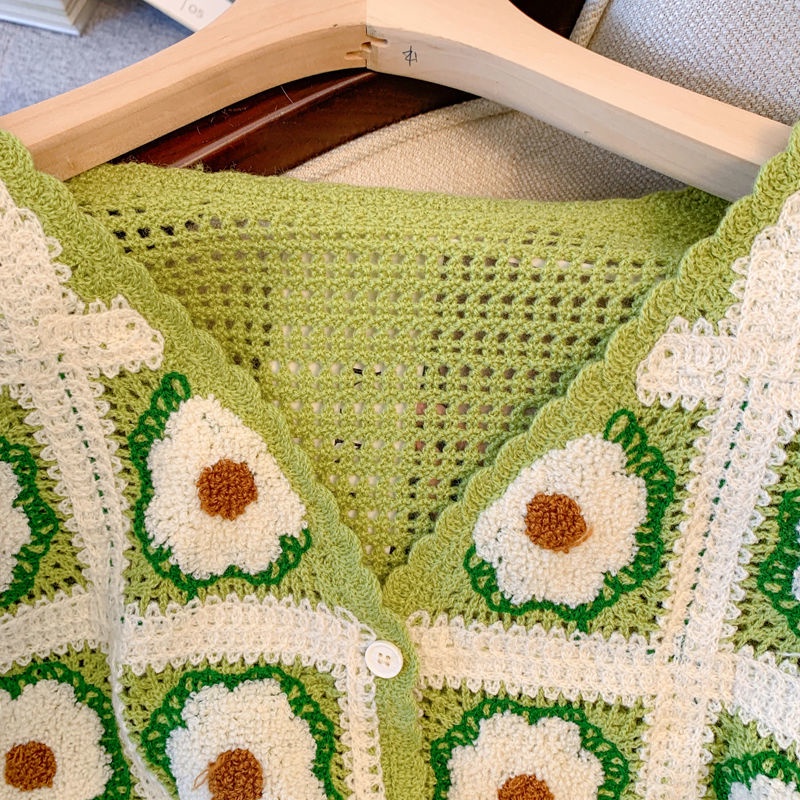 Áo Cardigan Dệt Kim Tay Ngắn Cổ Chữ V Thiết Kế Mỏng Thời Trang Mùa Hè Mới Cho Nữ