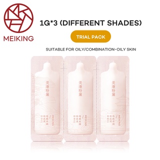 Túi kem nền Meiking 4g tiện dụng khi đi du lịch