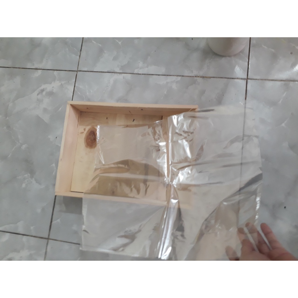 20 Màng Co Bọc Khay Gỗ , Màng Co Bọc Khay Giấy Đựng Hoa Quả,Quà Tết