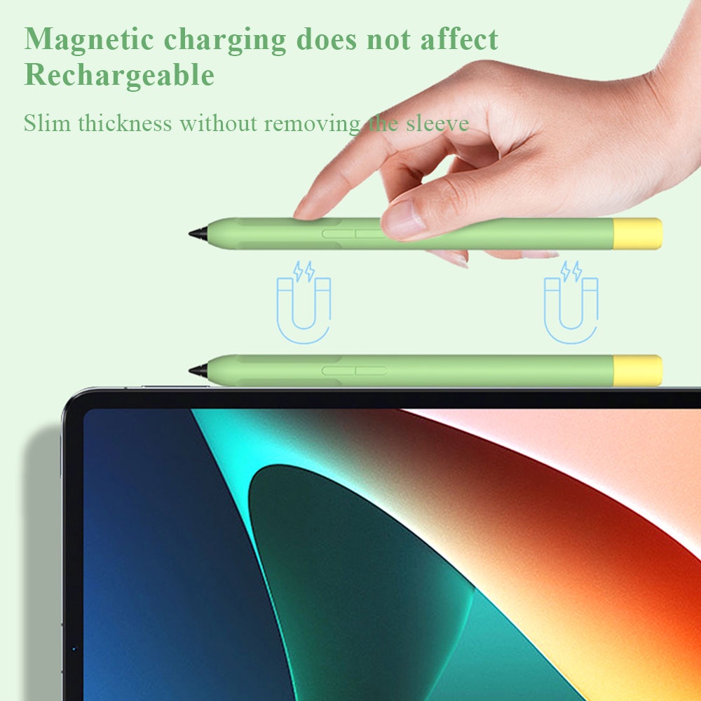 Bao Da Máy Tính Bảng Bằng Silicon Bảo Vệ Cho xiaomi smart pen 2 mi pad 5 6 pro stylus pen xiaomi smart pen 2 mi pad