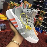 Giày EQT BASK ADV 2018 ( xám gót cam)