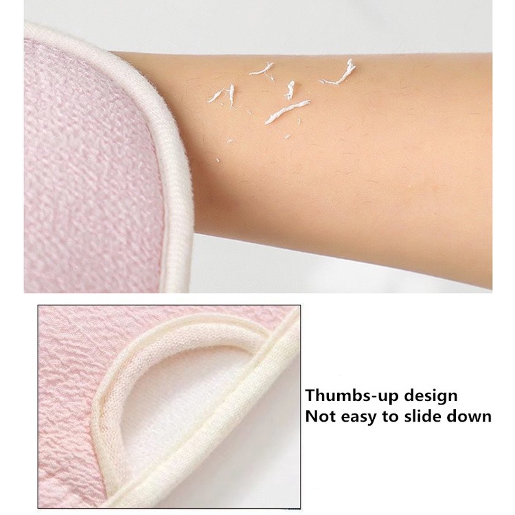 Set 3 Găng Tay Chà Lưng Tẩy Tế Bào Chết Tiện Dụng