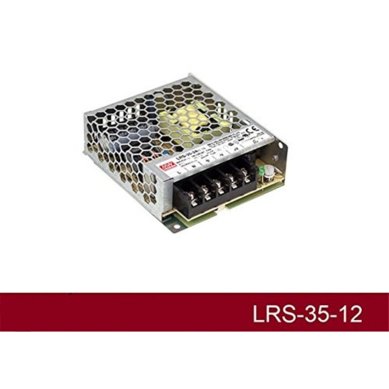 BỘ NGUỒN DC12V 3A MEANWELL LRS-35-12