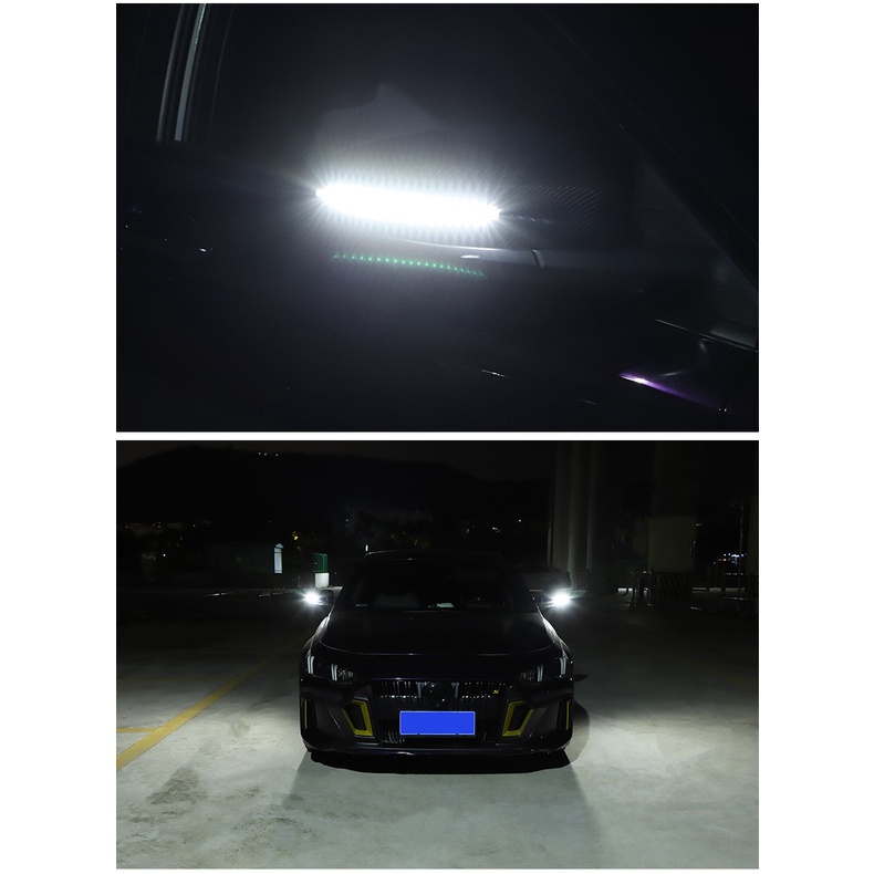 2 Dải Đèn LED Tín Hiệu Xi Nhan DRL Cho Gương Chiếu Hậu Xe Hơi