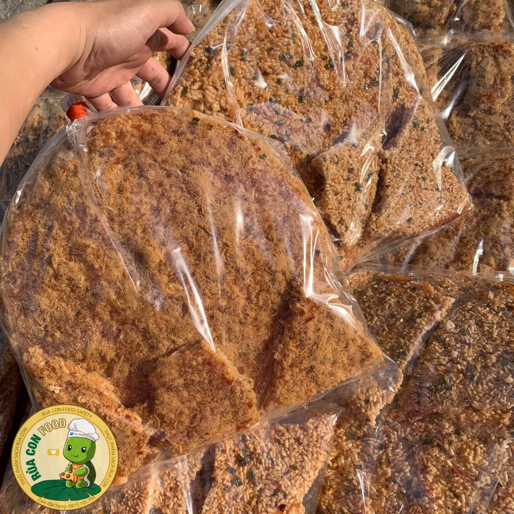 Cơm cháy đáy nồi mắm ớt và chà bông gói 500gr - TP.HCM