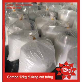 Combo 12kg đường cát trắng