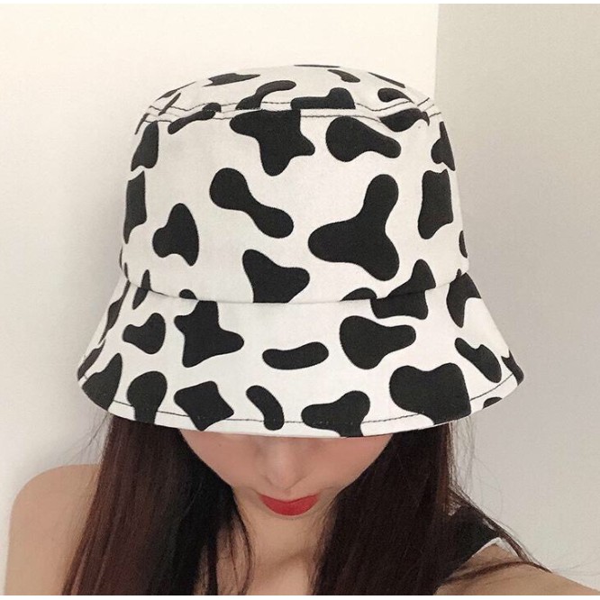 Mũ bucket bò sữa vành rộng HOTAXA, nón bucket nam nữ tai bèo đẹp phong cách Ulzzang | BigBuy360 - bigbuy360.vn