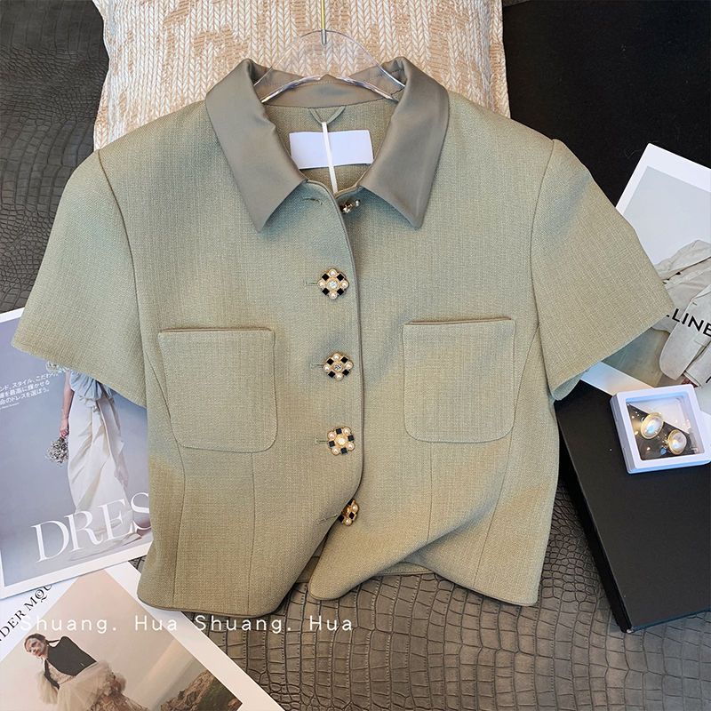 ẢNH THẬT Set Sơ Mi Chân Váy Công Sở