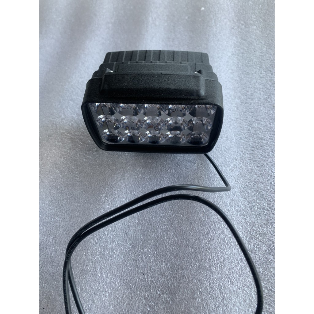 15 bóng - 3 chế độ s-ĐÈN LED XE ĐẠP ĐIỆN SIÊU SÁNG 6 BÓNG,ĐA NĂNG 12-80V,chế xe điện, kit chế xe, nâng cấp đèn xe điện