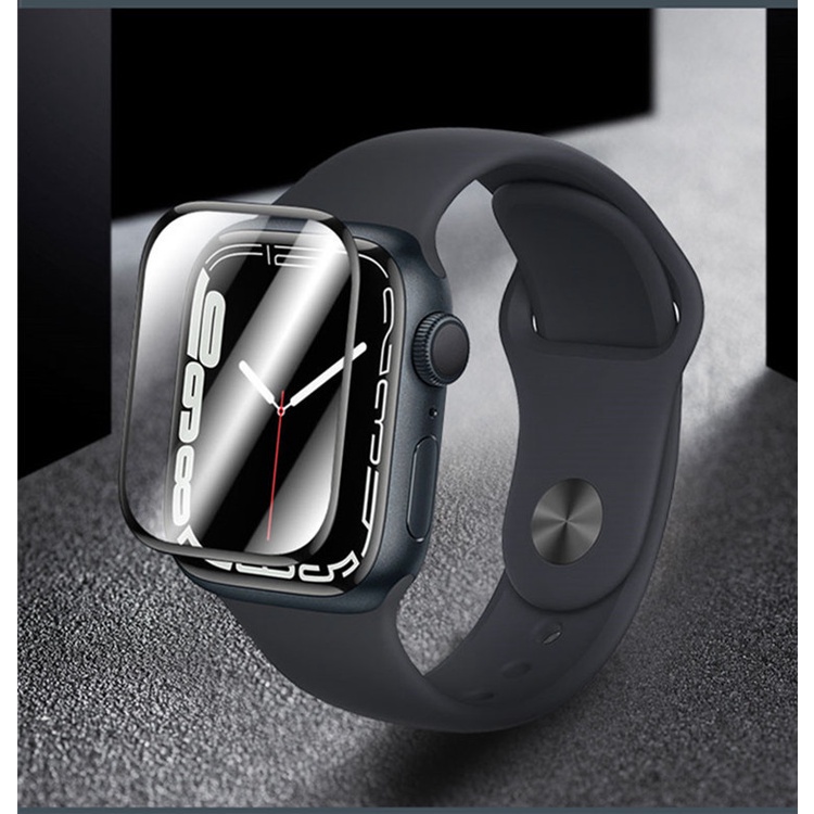 Dán màn hình 3D GOR cho Apple Watch Series 7/ Series 8 Size 41mm / 45mm  - Hàng Chính Hãng