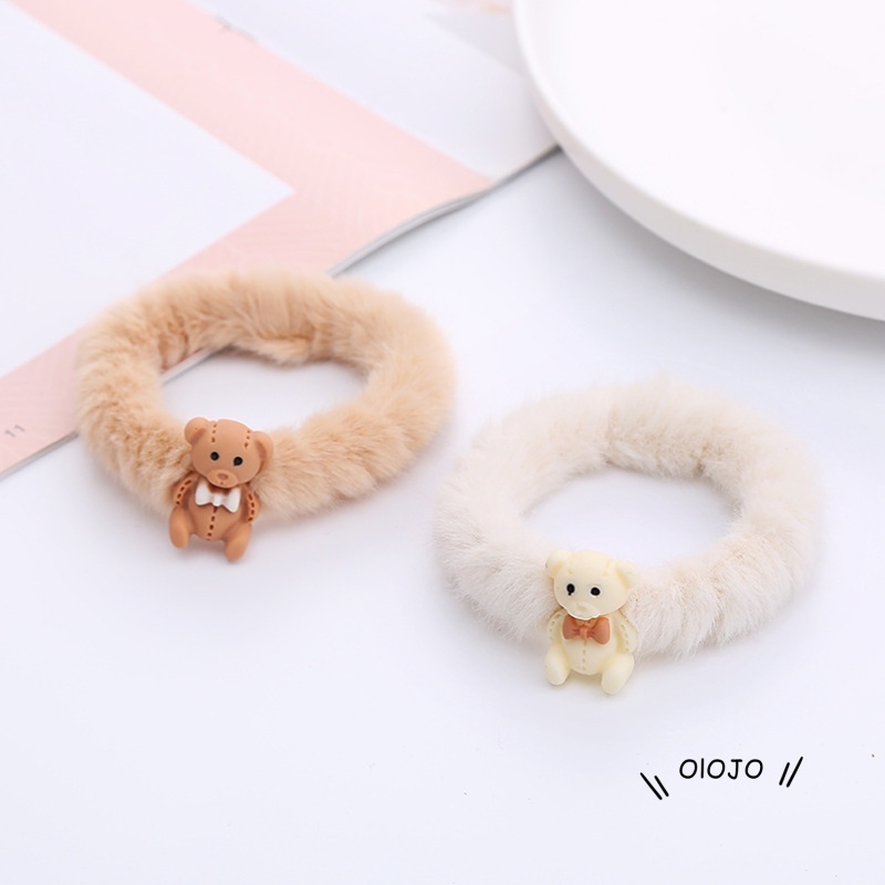 Dây Buộc Tóc Cao Su Co Giãn Phong Cách Mới Dễ Thương